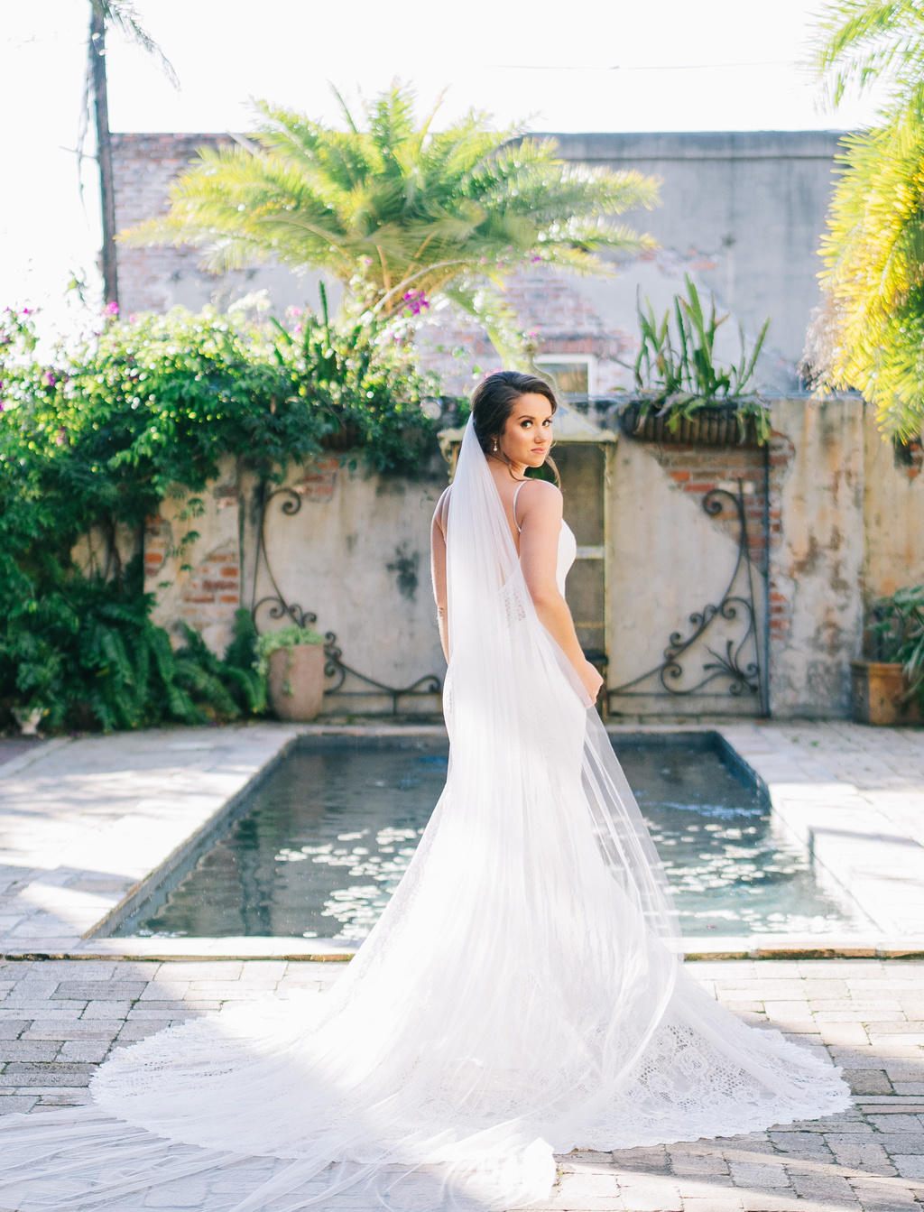 Intimate Courtyard Wedding In New Orleans