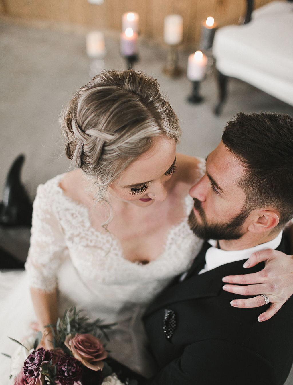 Blushing Romance - A Styled Inspiration Shoot In Winnipeg, Manitoba