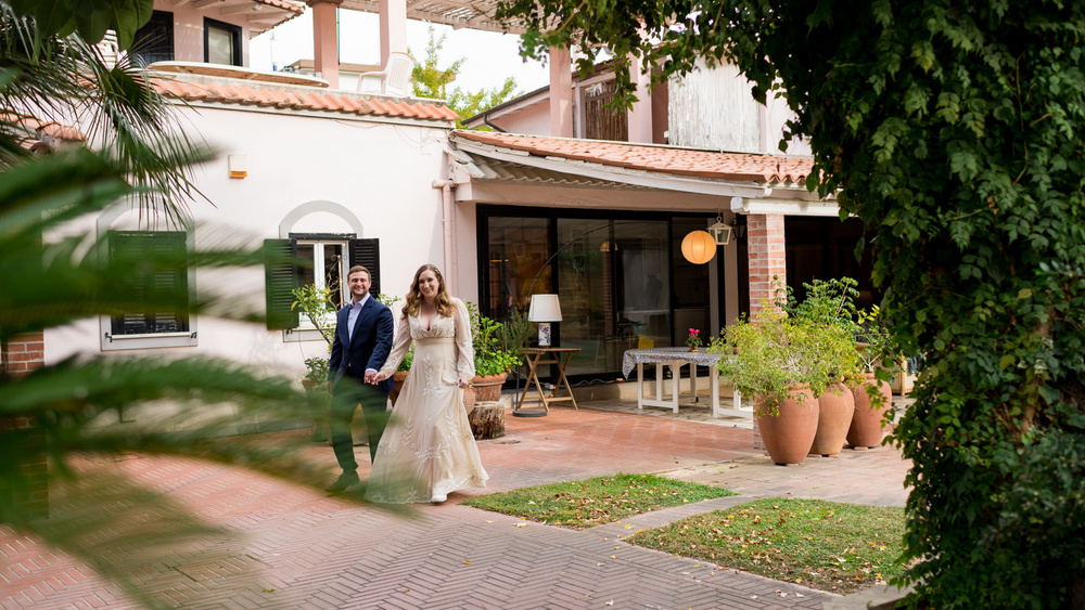 A Pink Villa Wedding Outside Rome