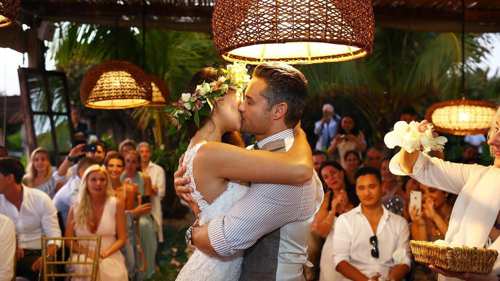 Beach Glam Wedding In Riviera Maya