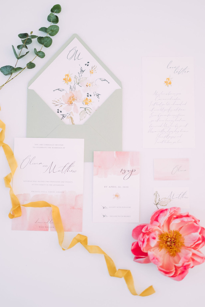 Ethereal Bridal Shoot In A White Villa In Crete