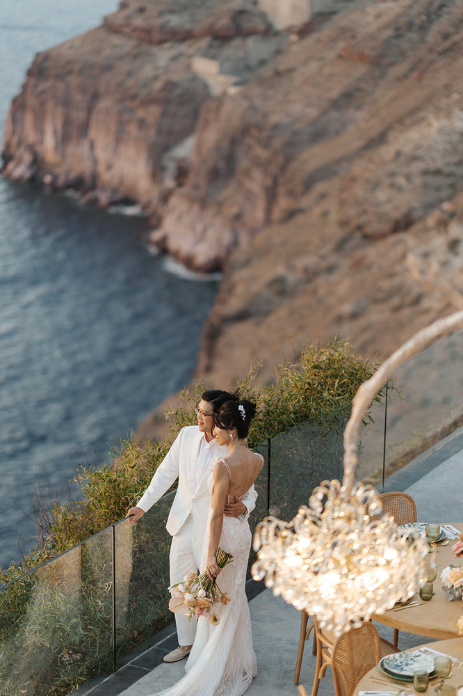 A Santorini Love Story At Cavo Ventus