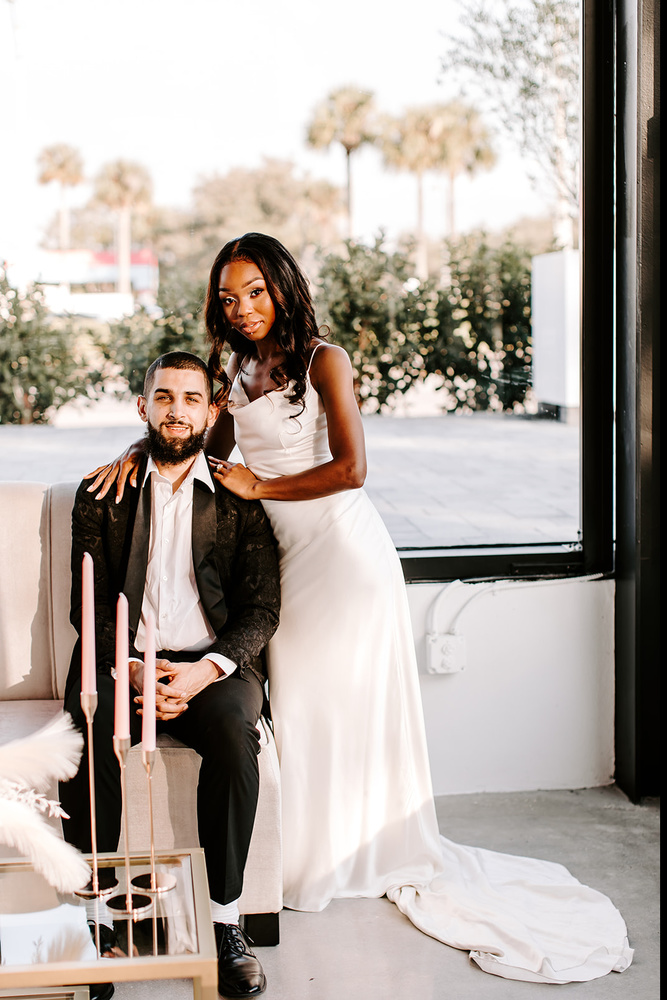 Bold Amour: Pink Wedding Inspiration At Canvas Event Venue