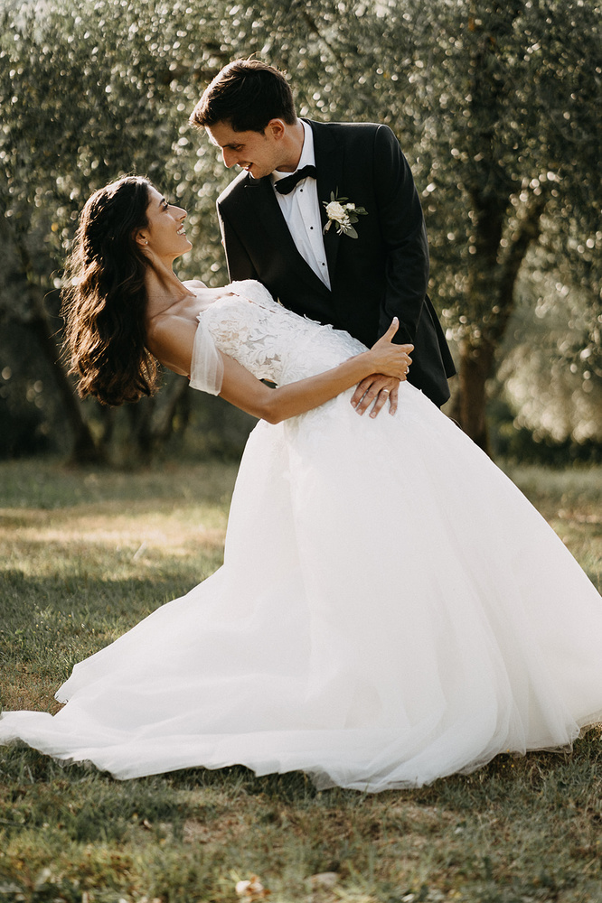 Elegant Rustic Wedding In Tuscany