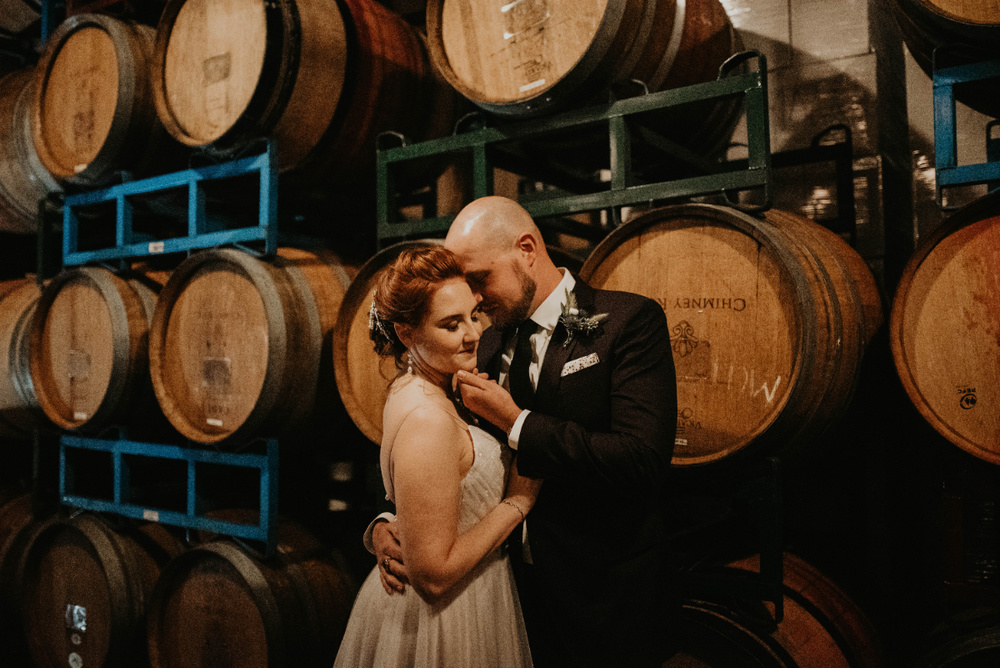 Jessica + Peter's Romantic, Glam Wedding At Brooklyn Winery