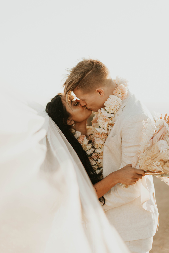 Kat + Jeremy, Golden Malibu Elopement At Point Dume