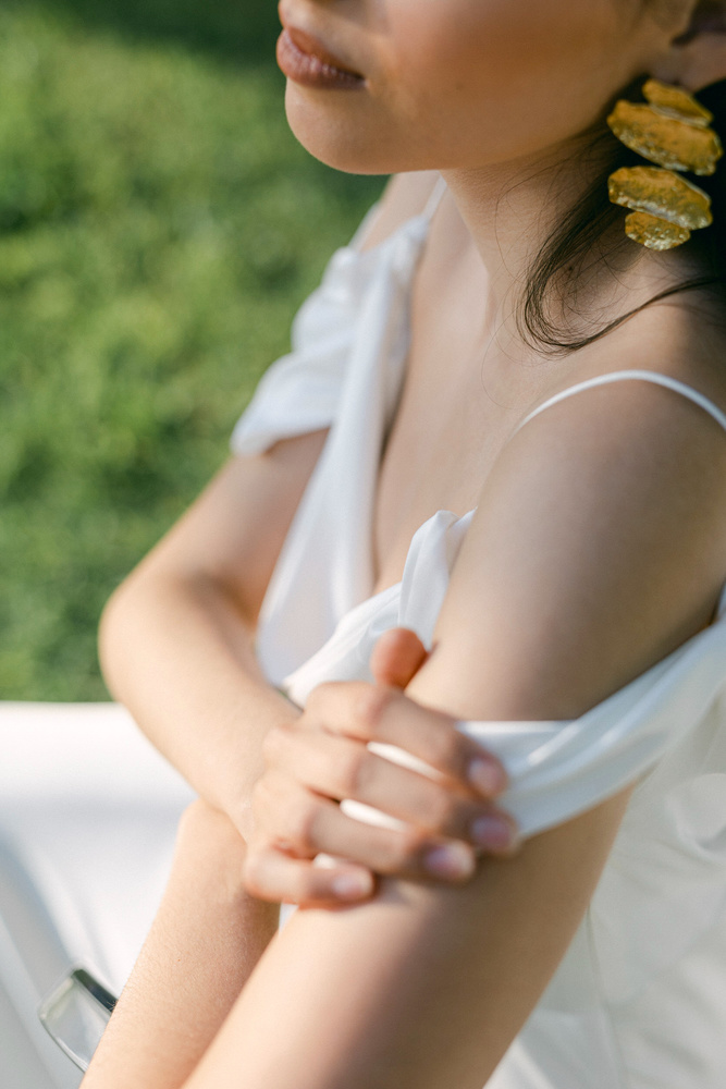 Modern Coastal Elopement In Greece