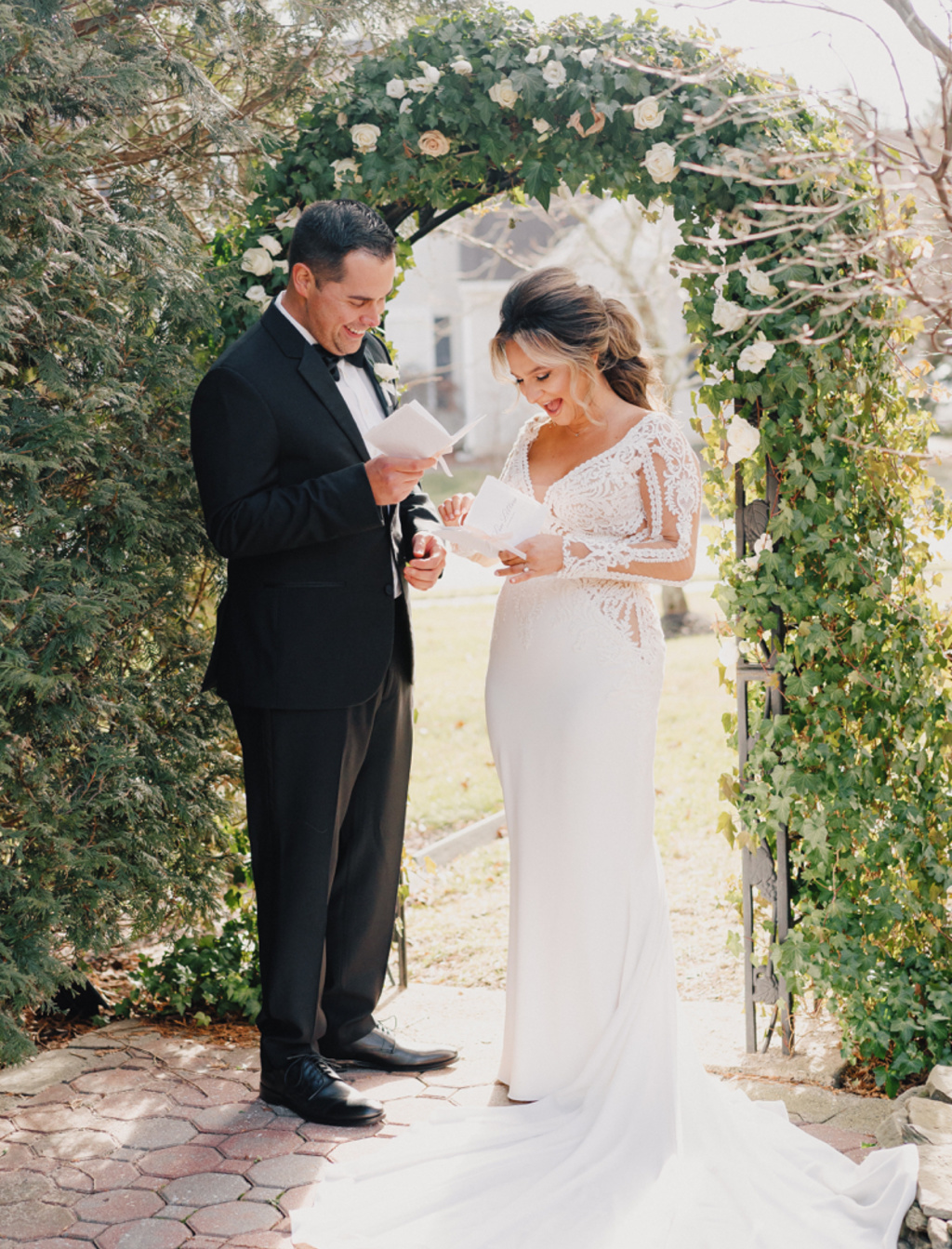 A Classic New Jersey Intimate Winter Wedding