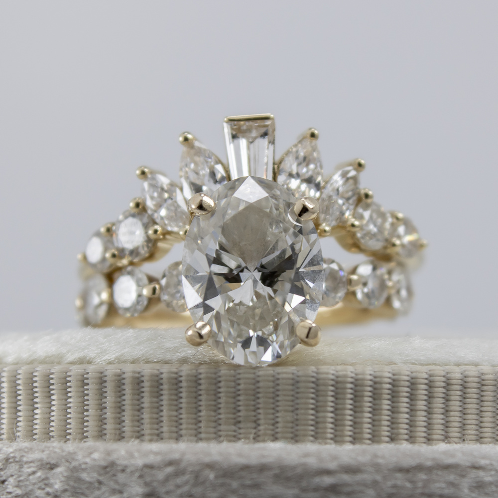 If You Want Something Even More Individual, We’re Here To Be Your Personal Couture Jeweler. We’ll Design And Craft The One-of-a-kind Engagement Or Wedding Ring Of Your Dreams.