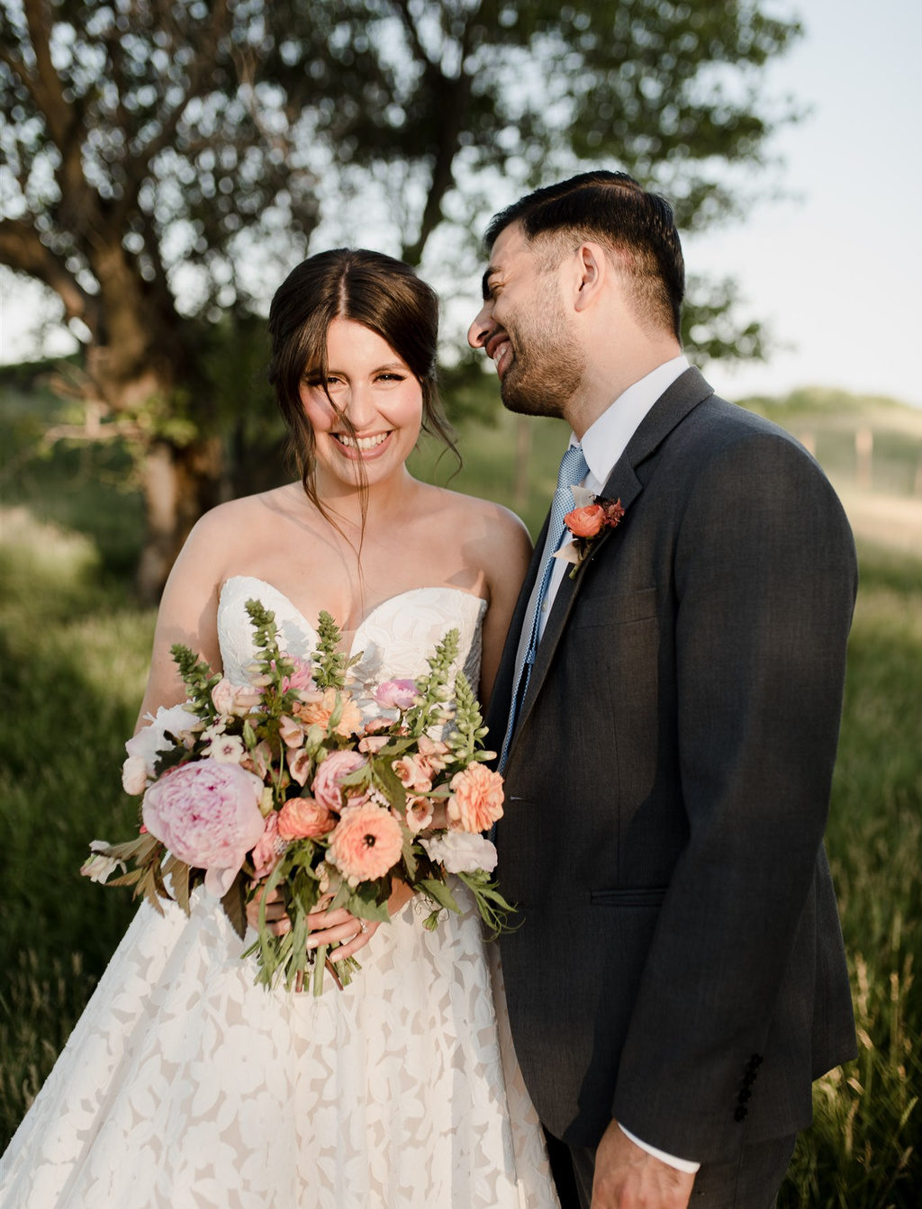 Earthy And Fresh Early Summer Barn Wedding