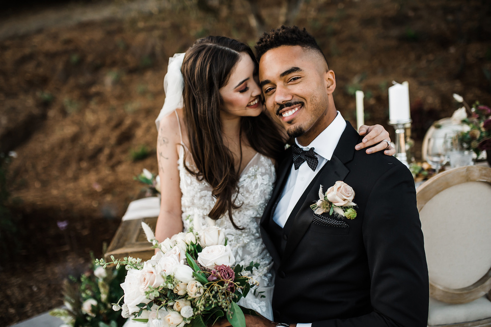 A Small Intimate  Modern Fall Wedding At Zaca Creek