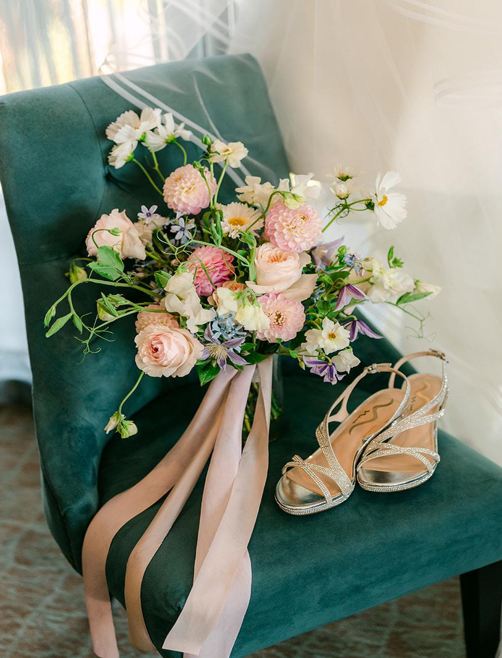 Wedding Bouquet Preservation Before And After: From Fresh Flowers To Framed Artwork