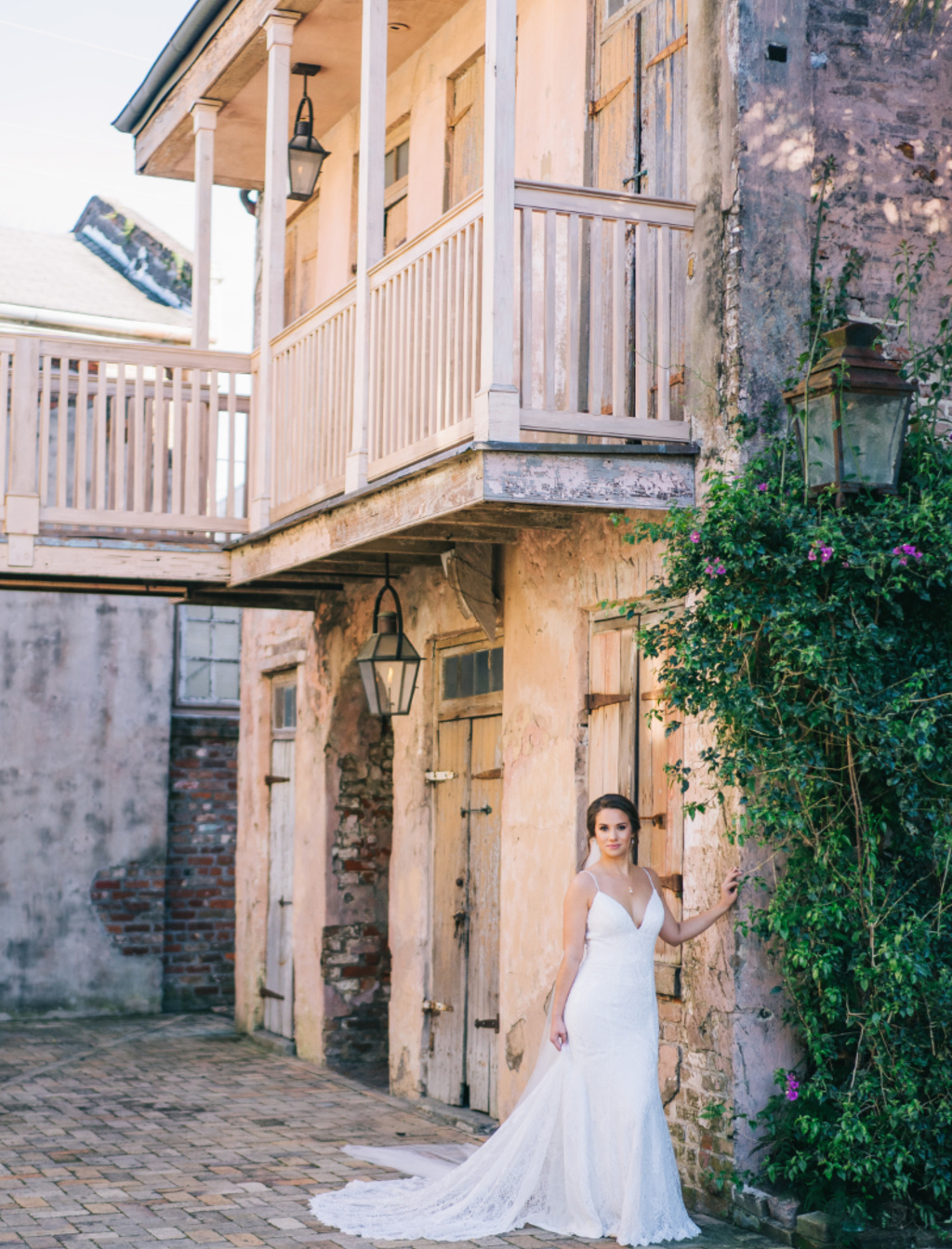 Intimate Courtyard Wedding In New Orleans
