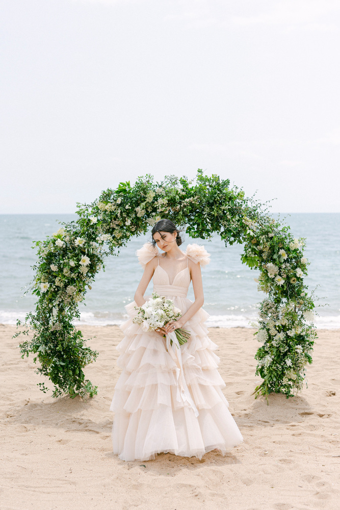 Modern Coastal Elopement In Greece