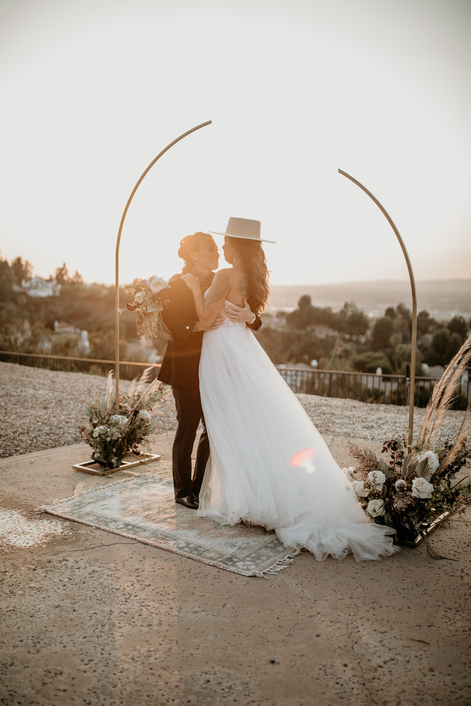 Anaheim Hills Sun Set Elopement
