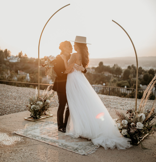 Anaheim Hills Sun Set Elopement