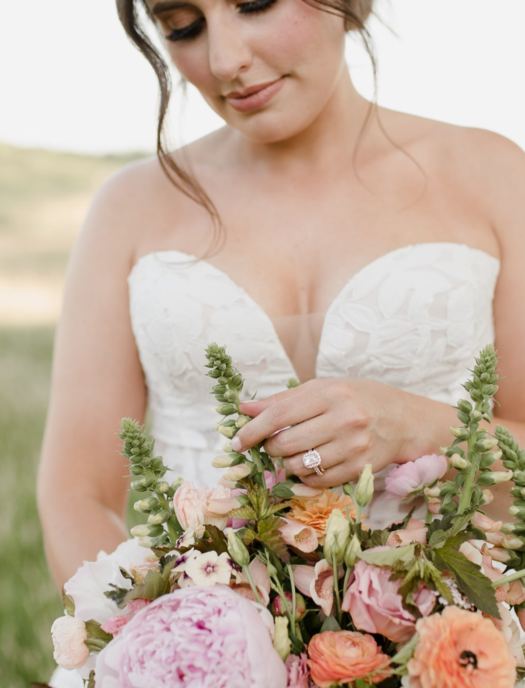 Earthy And Fresh Early Summer Barn Wedding