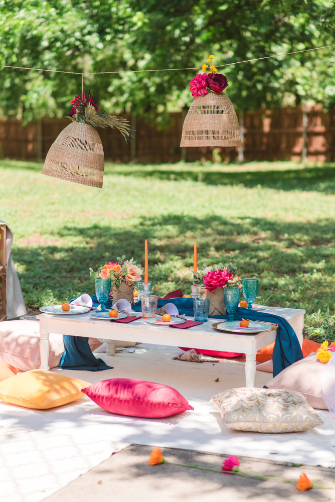 Vibrant Boho Brunch Inspired Bachelorette Alternative During A Pandemic