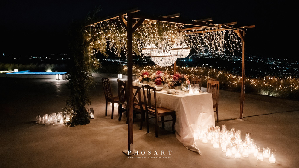 Bright, Bold, And Romantic Elopement In Santorini