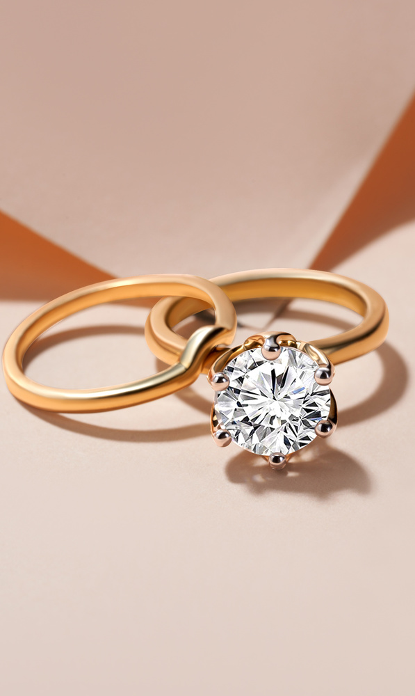 A Rosy Romantic Hue To Your Engagement Ring