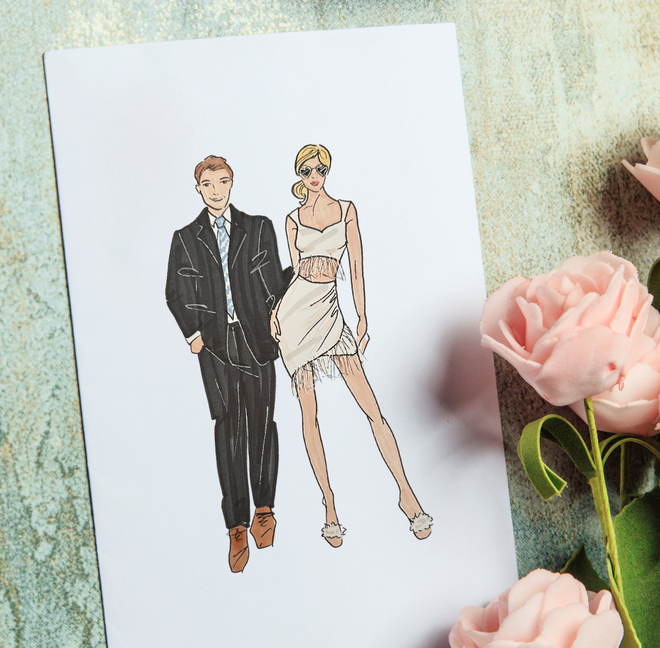 The New Photobooth - Live Illustration At Your Wedding