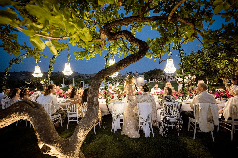 Twin Stars' Alchemic Marriage In Valley Of Temples: Antonia And Daren's Wedding In Ancient Temples In Sicily