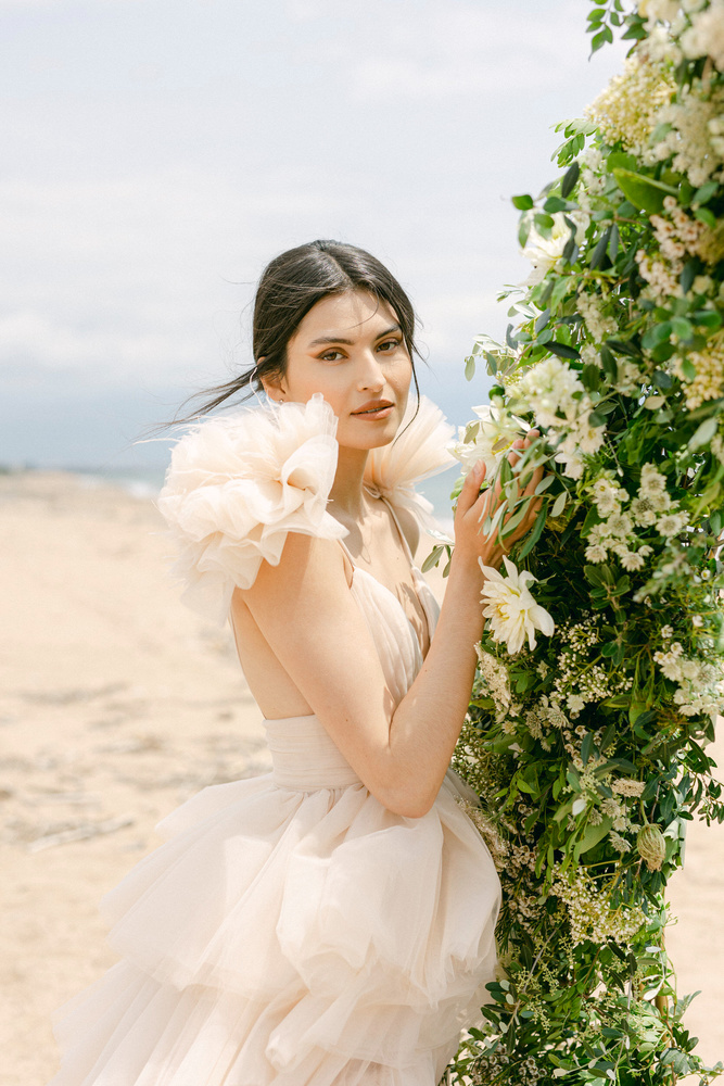 Modern Coastal Elopement In Greece