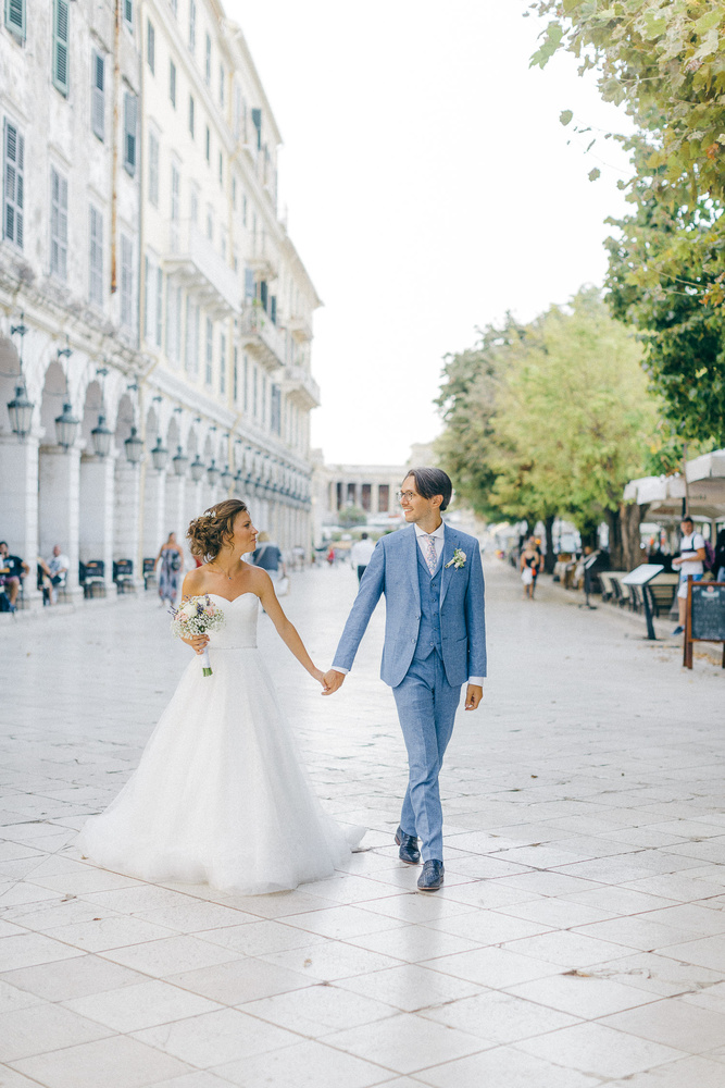 Old World Micro Wedding At Corfu Island