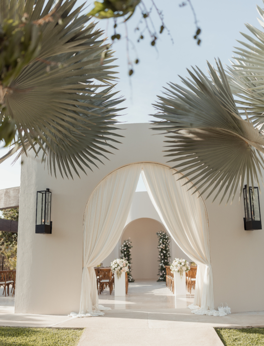 Romantic & Elegant Garden Wedding At Baja Luna