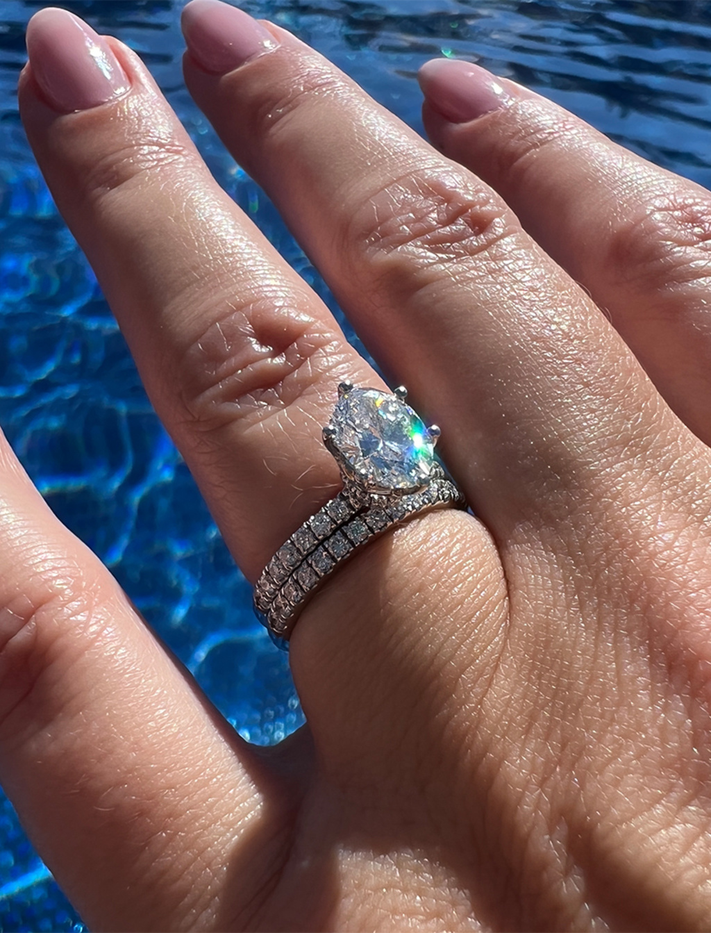 White Gold & Yellow Gold Engagement Rings