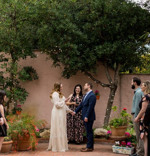 A Pink Villa Wedding Outside Rome