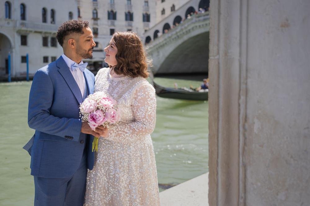 A Romantic Civil Wedding In Venice