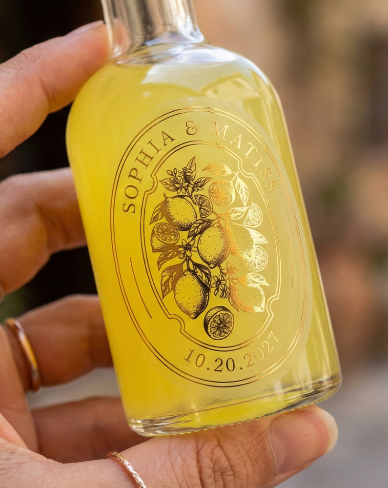 Elevate Your Edible Wedding Favors With Custom Foil Labels