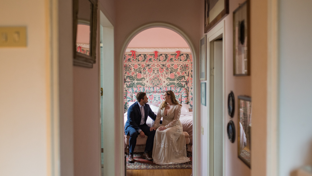 A Pink Villa Wedding Outside Rome