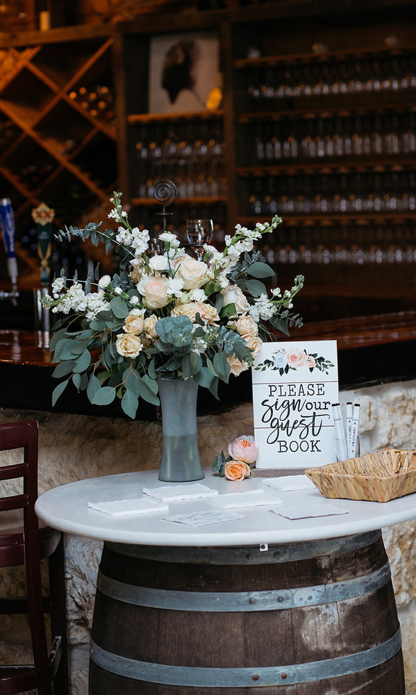 Organic Peach Inspired Wedding At Texas Wedding Venue