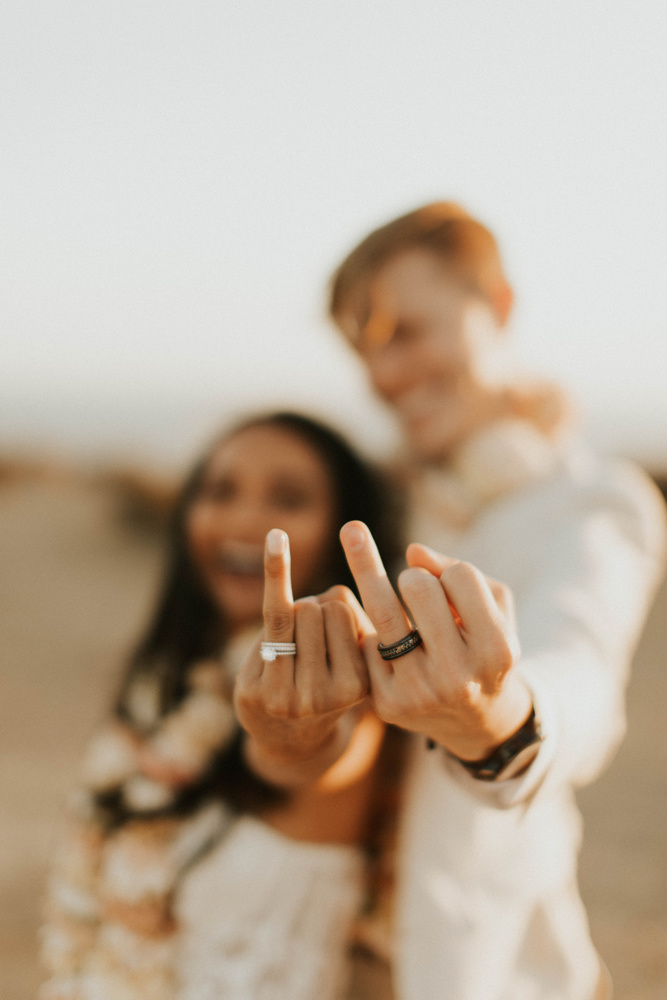 Kat + Jeremy, Golden Malibu Elopement At Point Dume