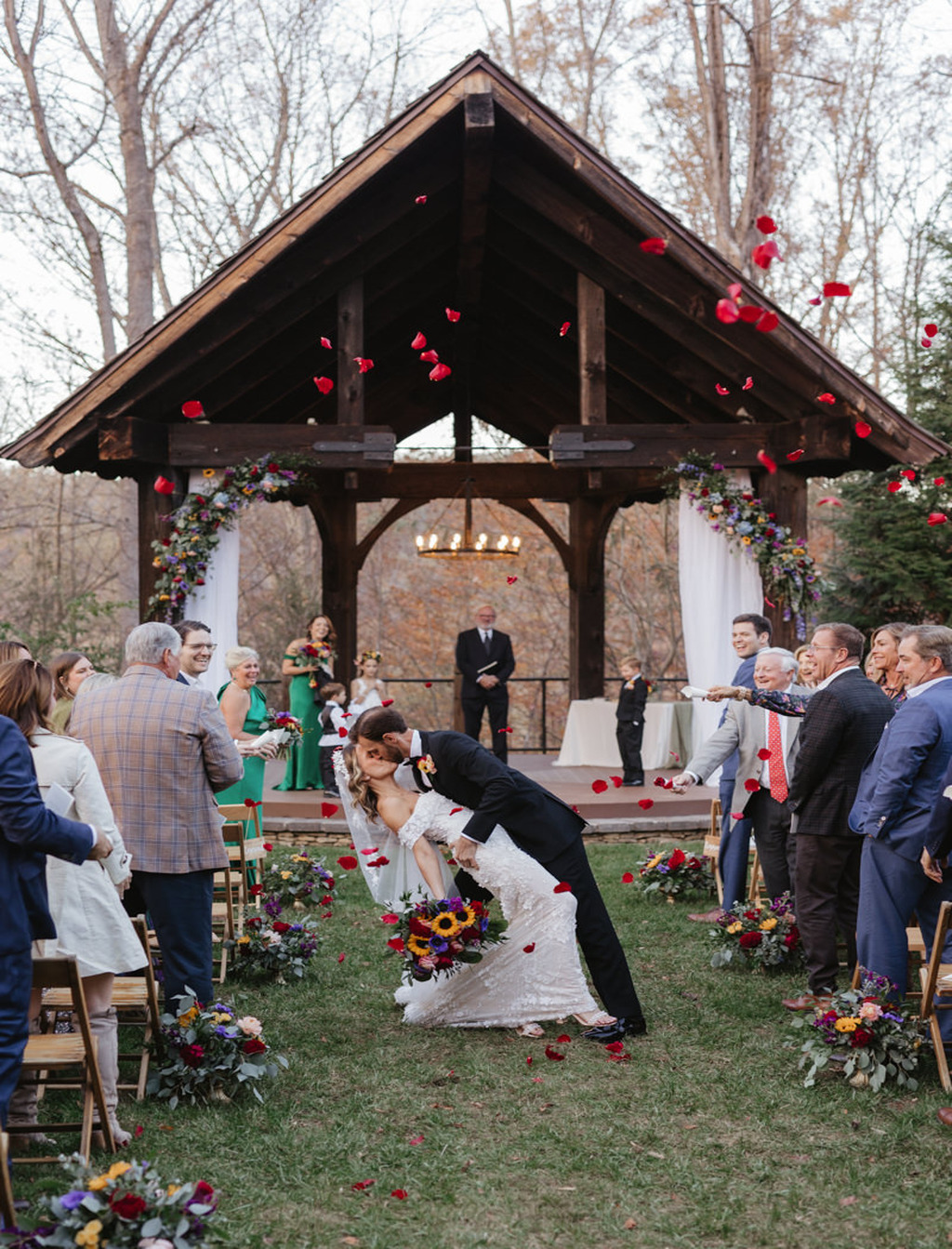 Refined Smoky Mountain Wedding At Dancing Bear Lodge