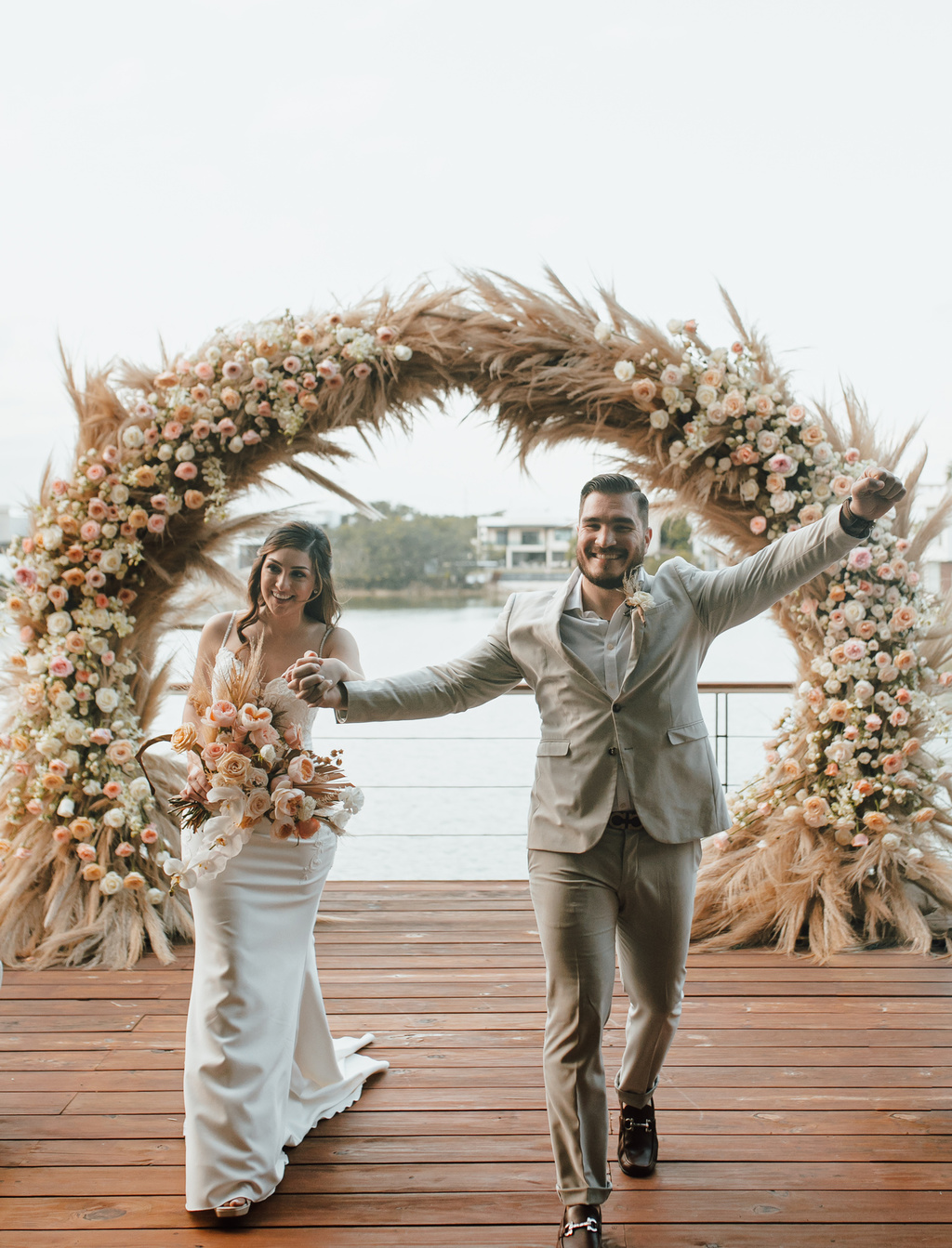 Beautiful Lake House Micro-wedding