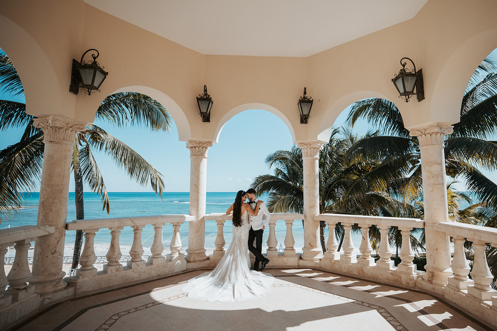 Elegant Wedding Of Idan & Dominique At Villa La Joya, Mx
