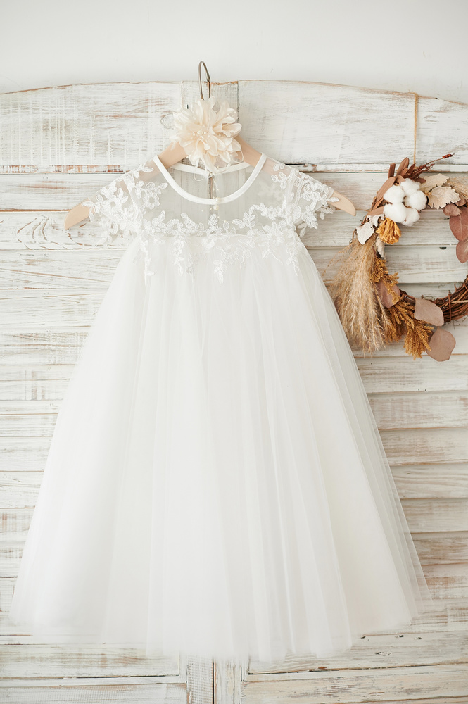 15 Ivory Flower Girl Dresses To Fit Every Budget
