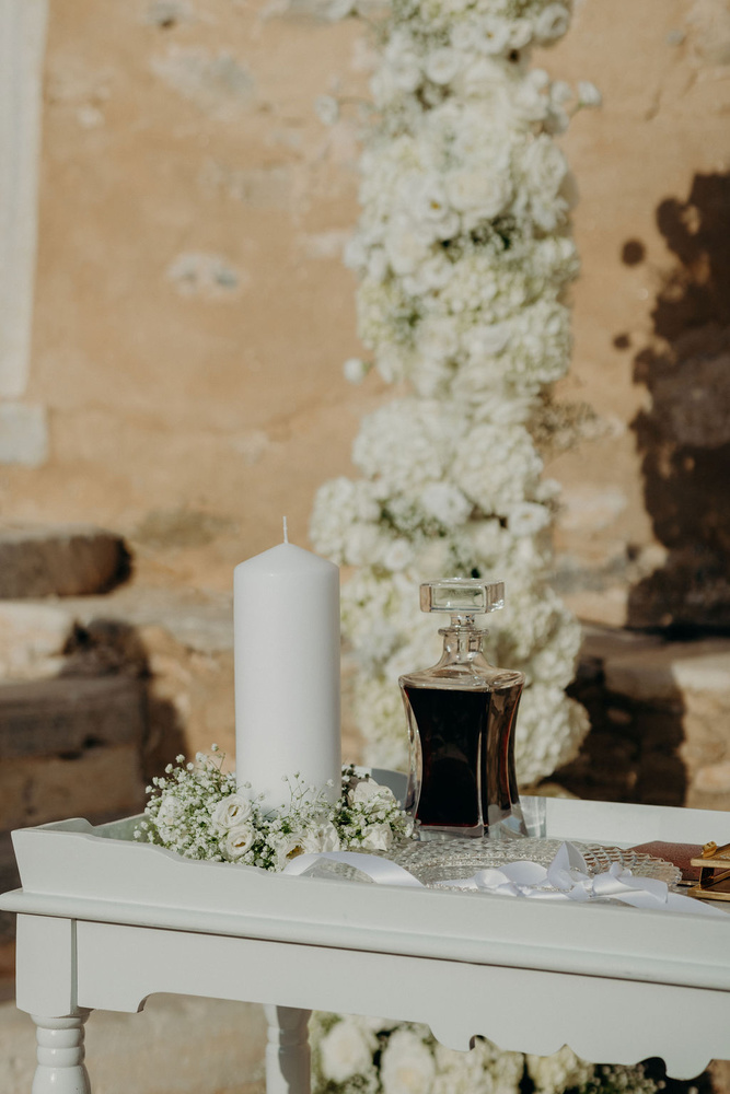 Eternal Vows In A Meta Byzantine Tower Of Naxos Island!