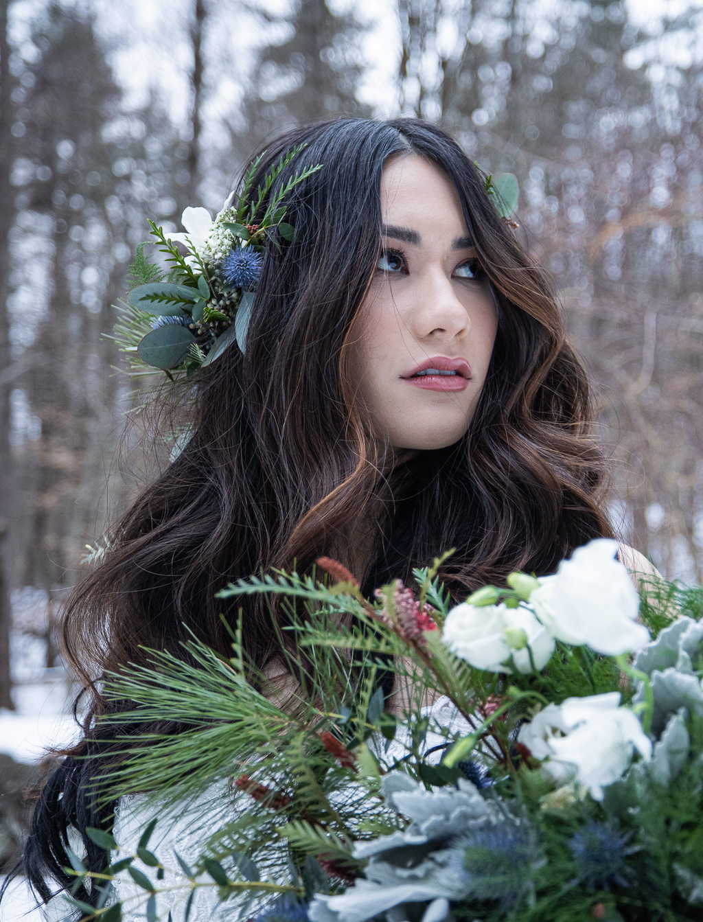 Winter Style Shoot At Madame Sherri Castle