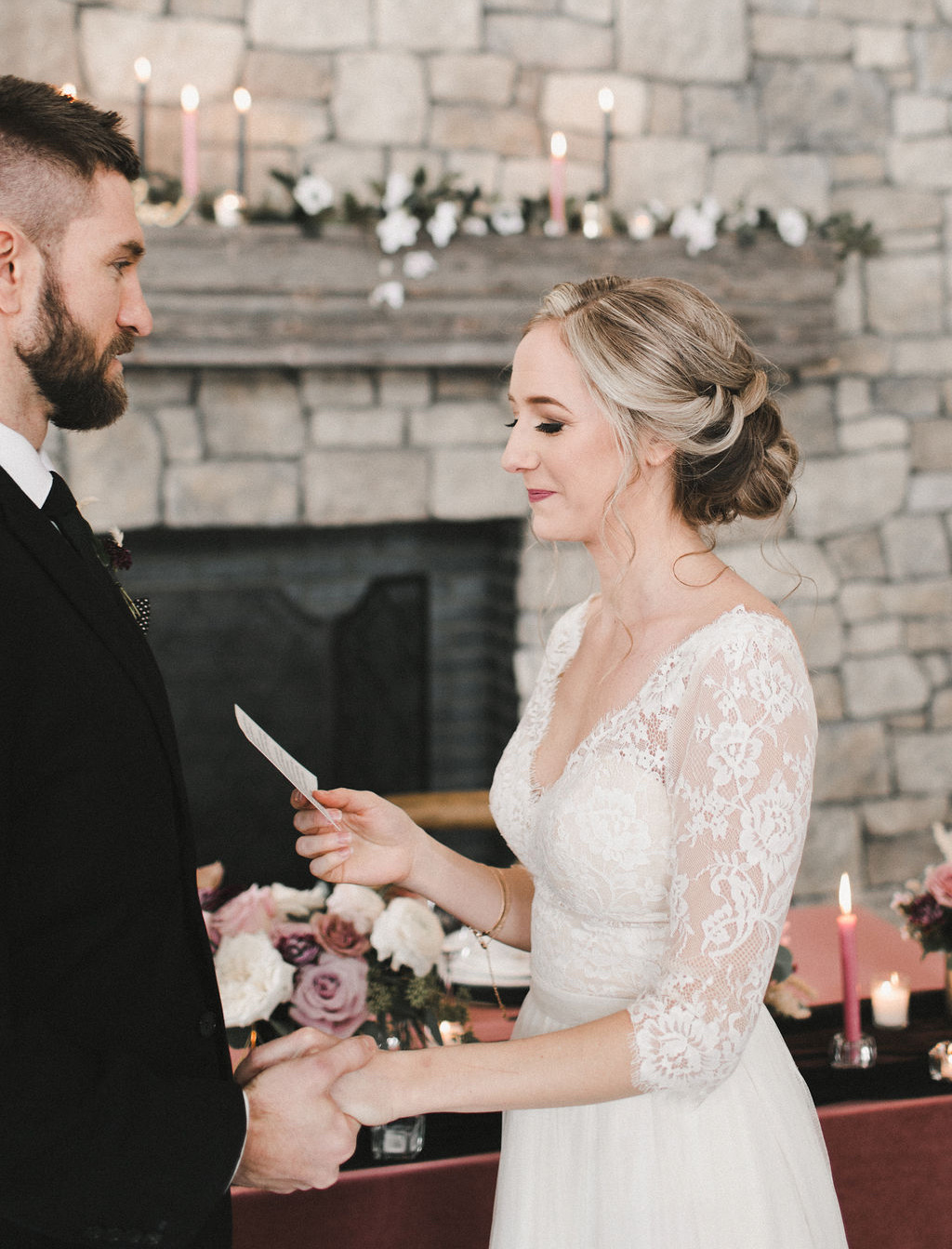 Blushing Romance - A Styled Inspiration Shoot In Winnipeg, Manitoba
