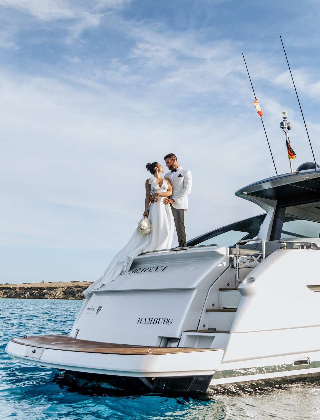 Glam Yacht Ibiza Elopement