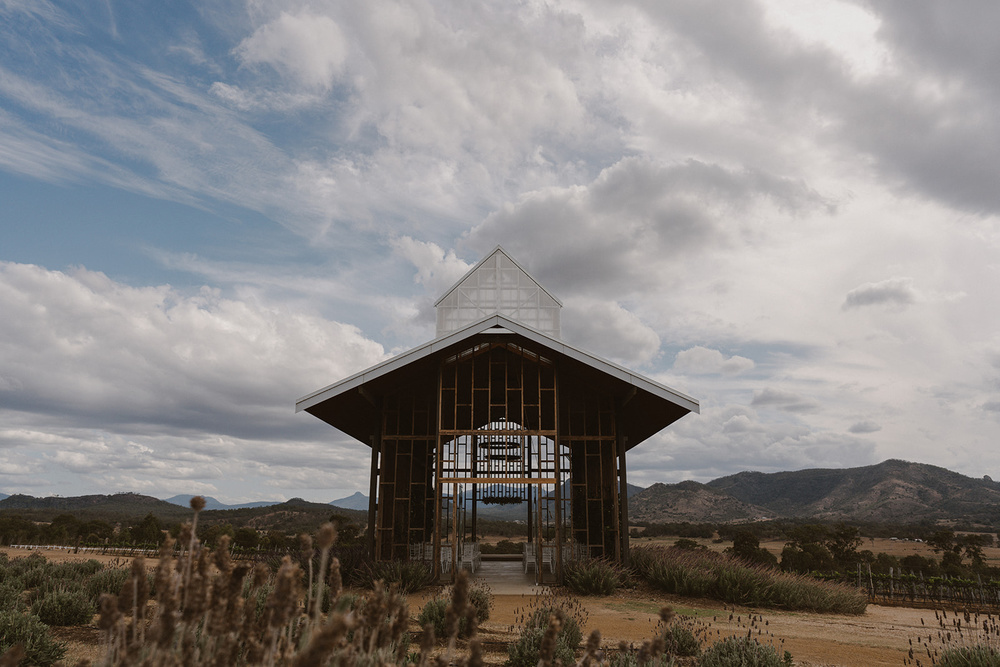 A Chapel Wedding In A Lavender Farm In Queensland