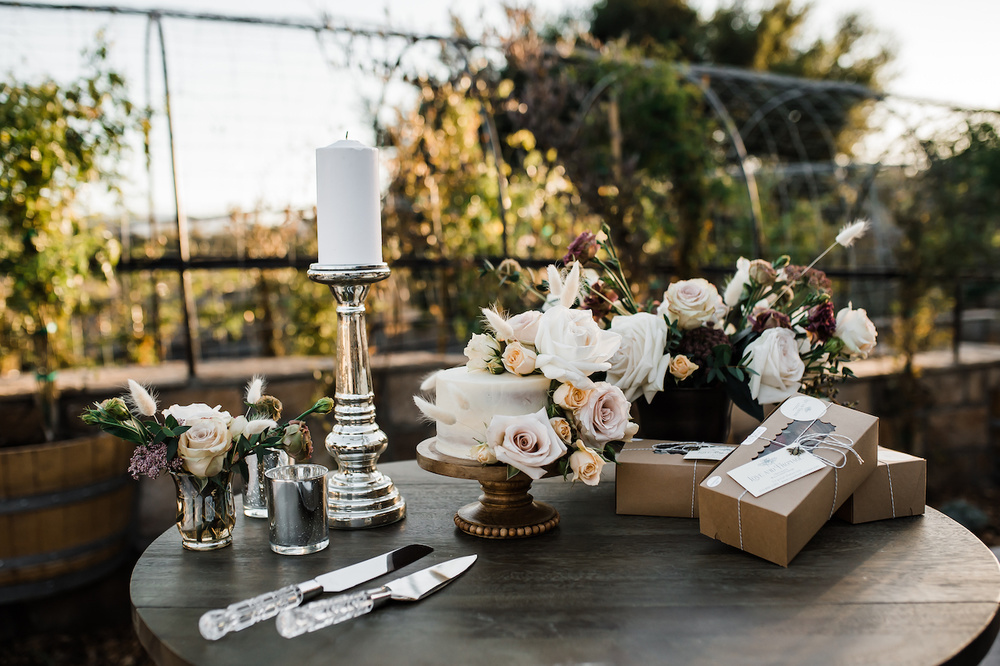 A Small Intimate  Modern Fall Wedding At Zaca Creek