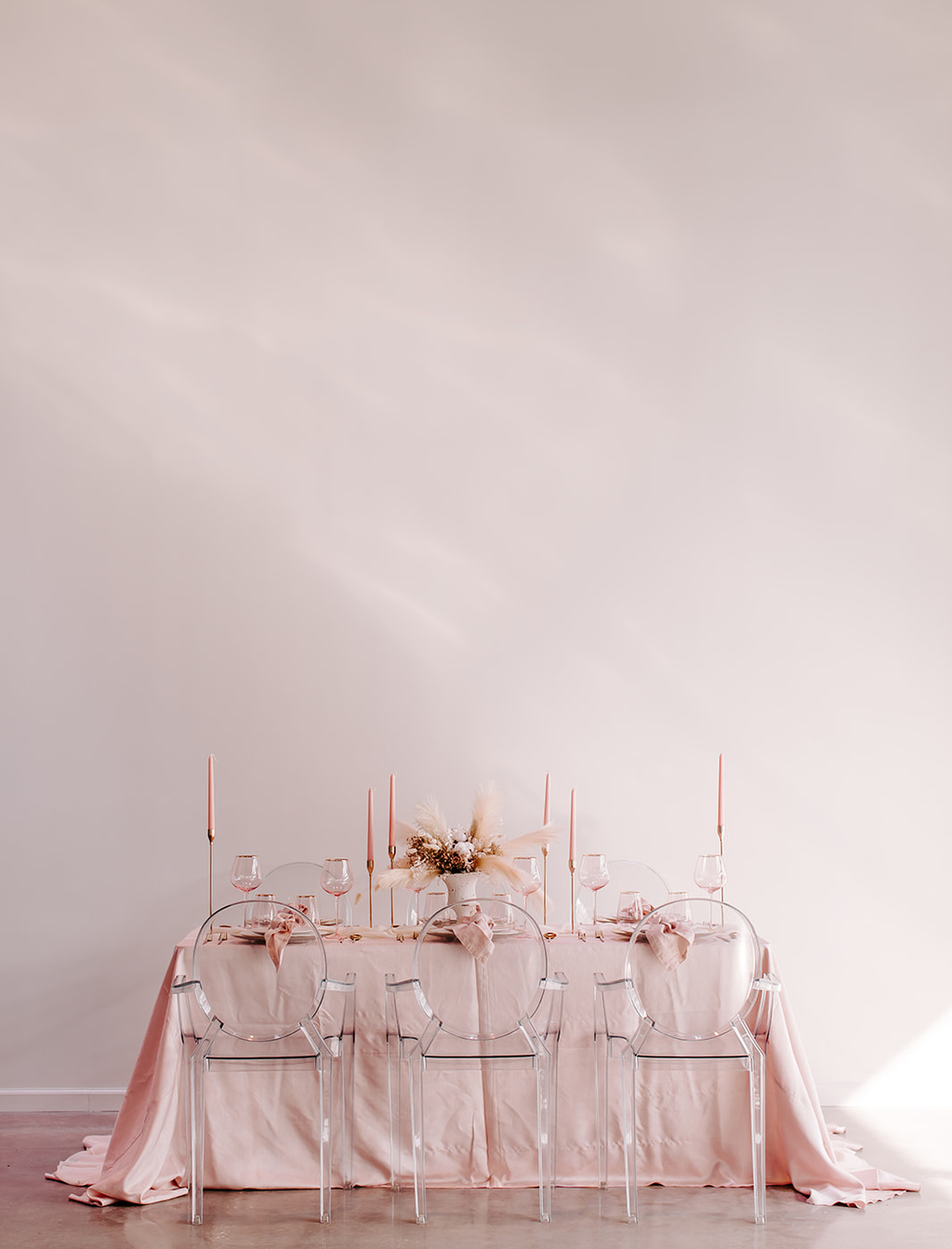 Bold Amour: Pink Wedding Inspiration At Canvas Event Venue