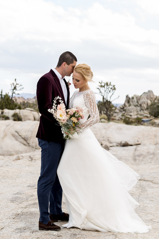 Elegant Joshua Tree Elopement