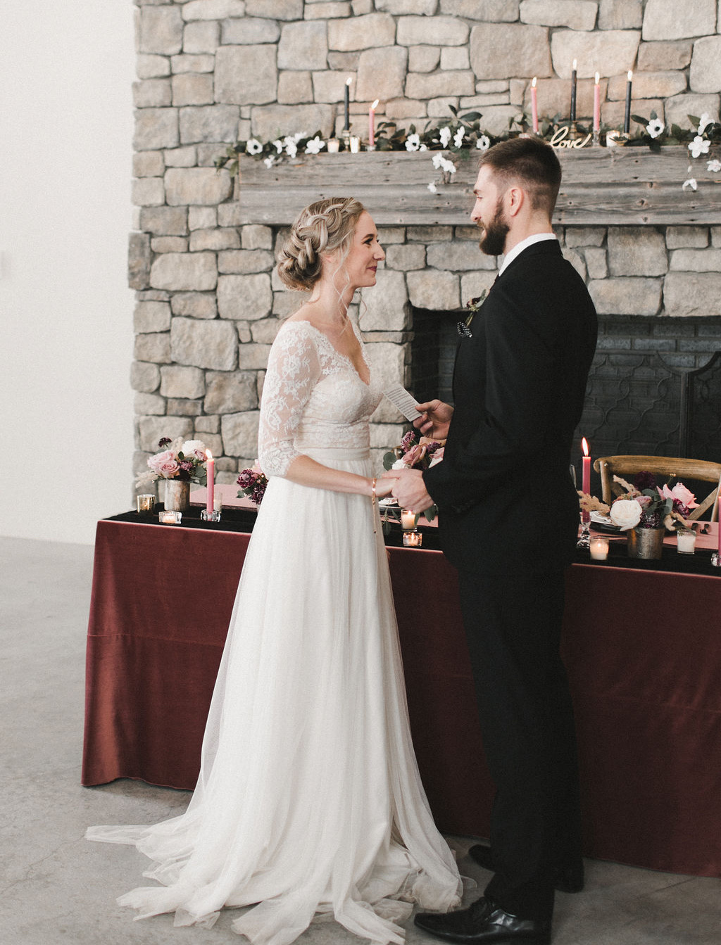 Blushing Romance - A Styled Inspiration Shoot In Winnipeg, Manitoba