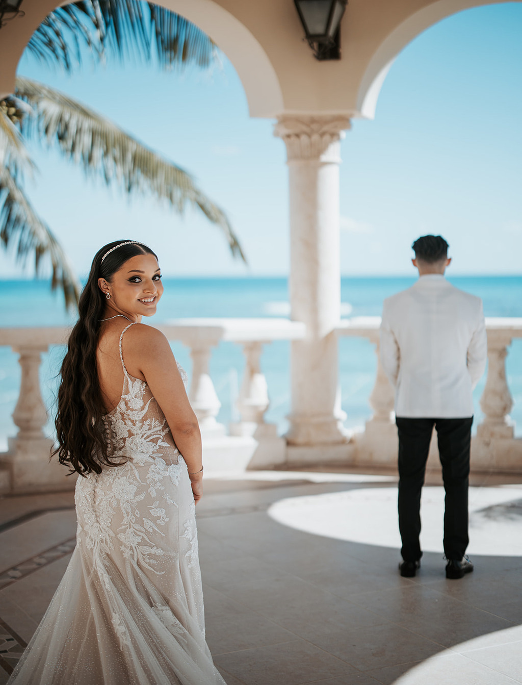 Elegant Wedding Of Idan & Dominique At Villa La Joya, Mx